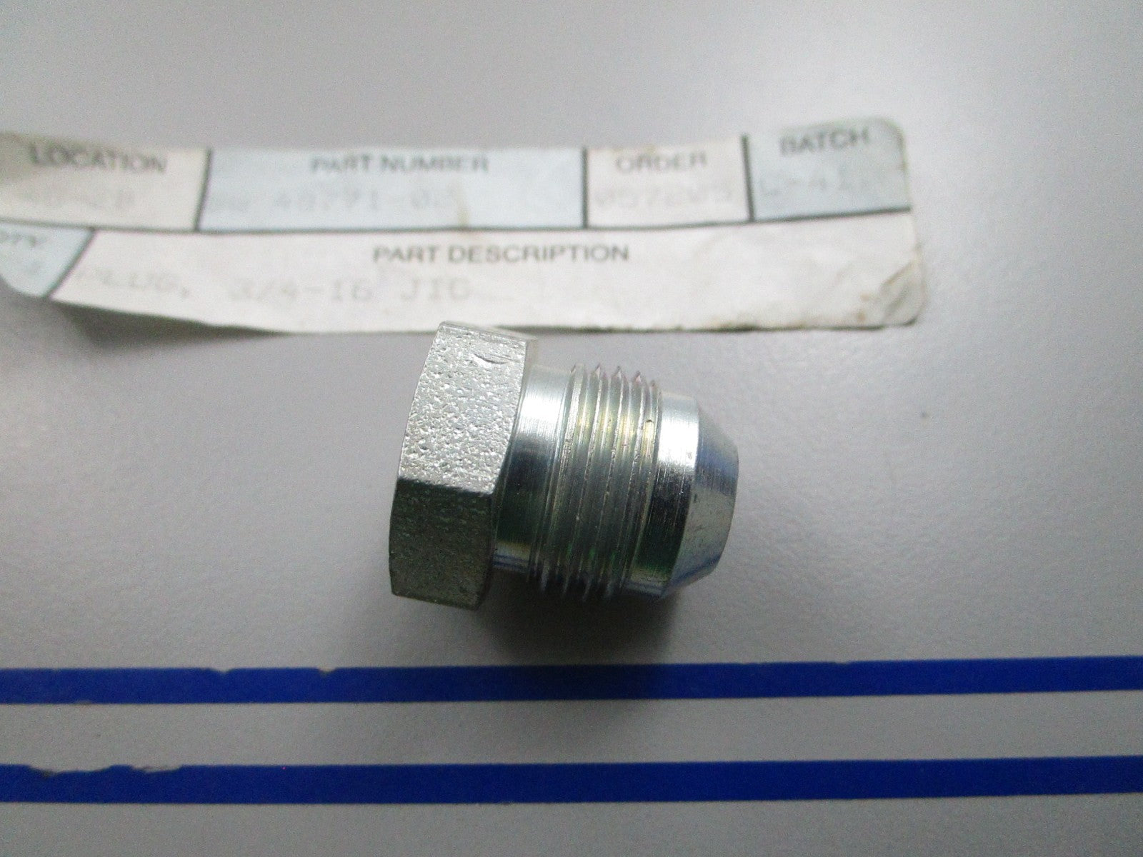 NEW OEM Scag 48771-02 Plug 0810
