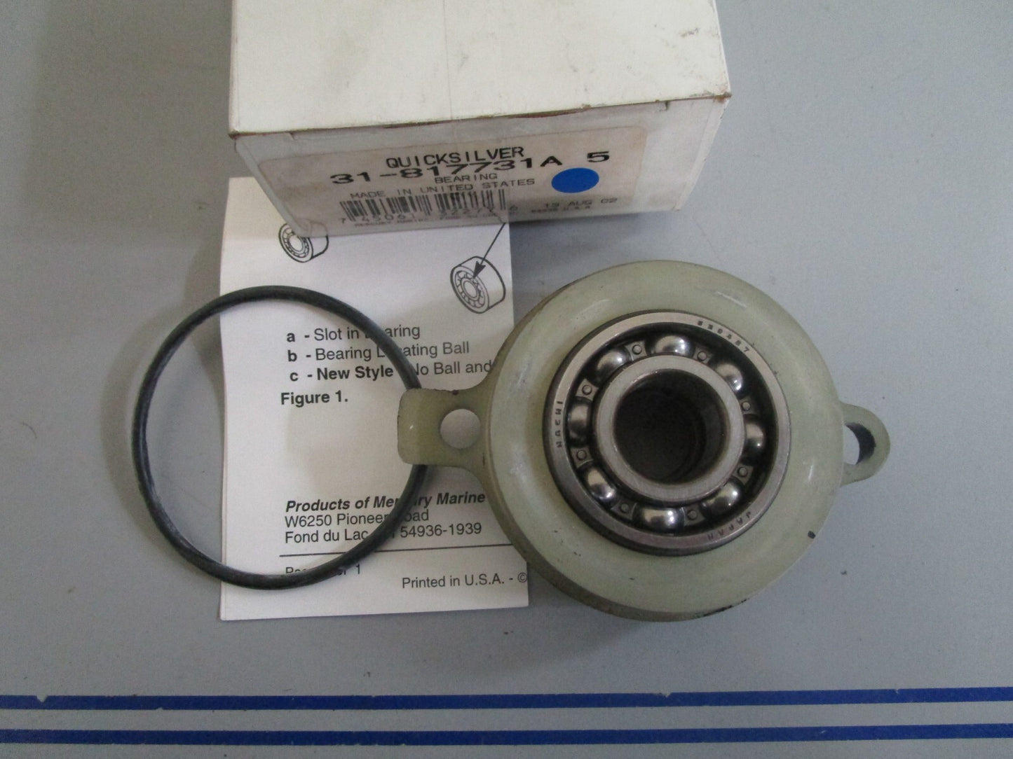 *NEW OEM* 0820 Mercury Quicksilver Bearing 31-817731A5