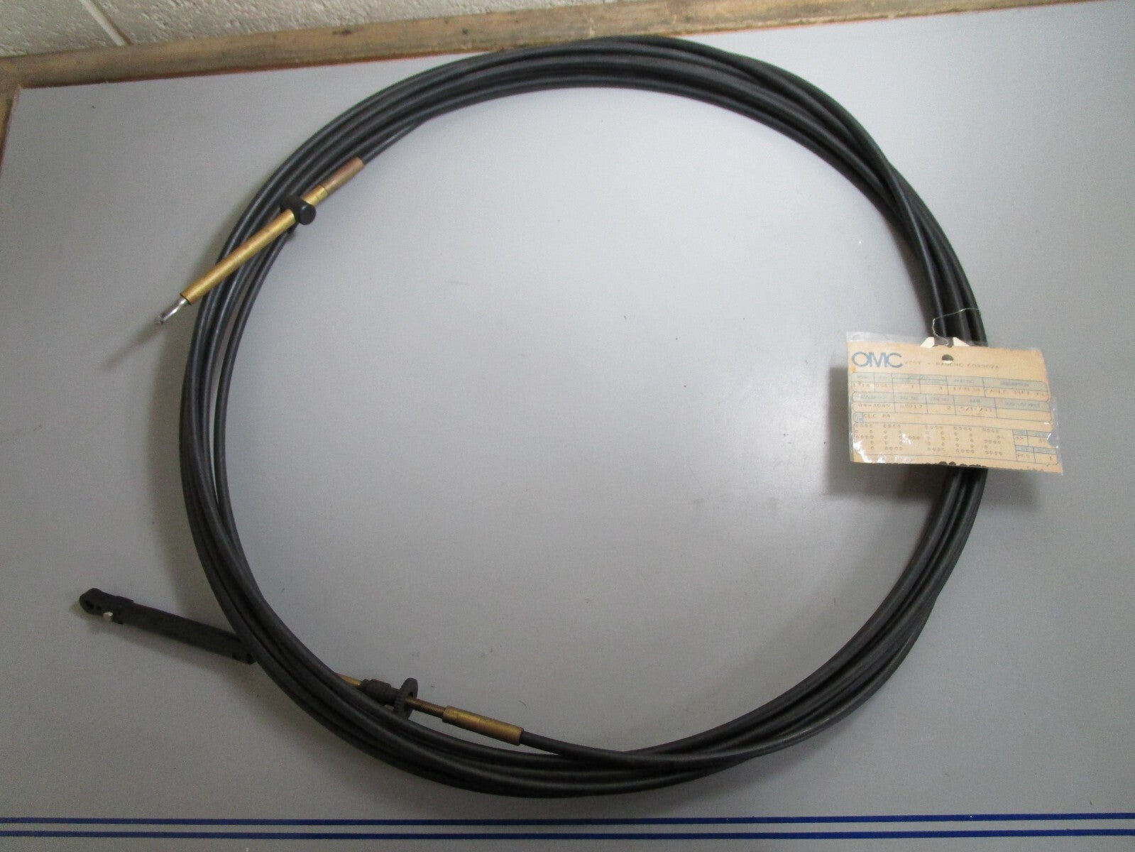 *NEW OEM* 0820 OMC Johnson Evinrude 38' Control Cable 173138 0173138