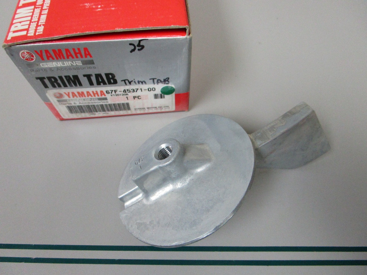 NEW OEM 67F-45371-00-00 Yamaha Trim Tab 0810