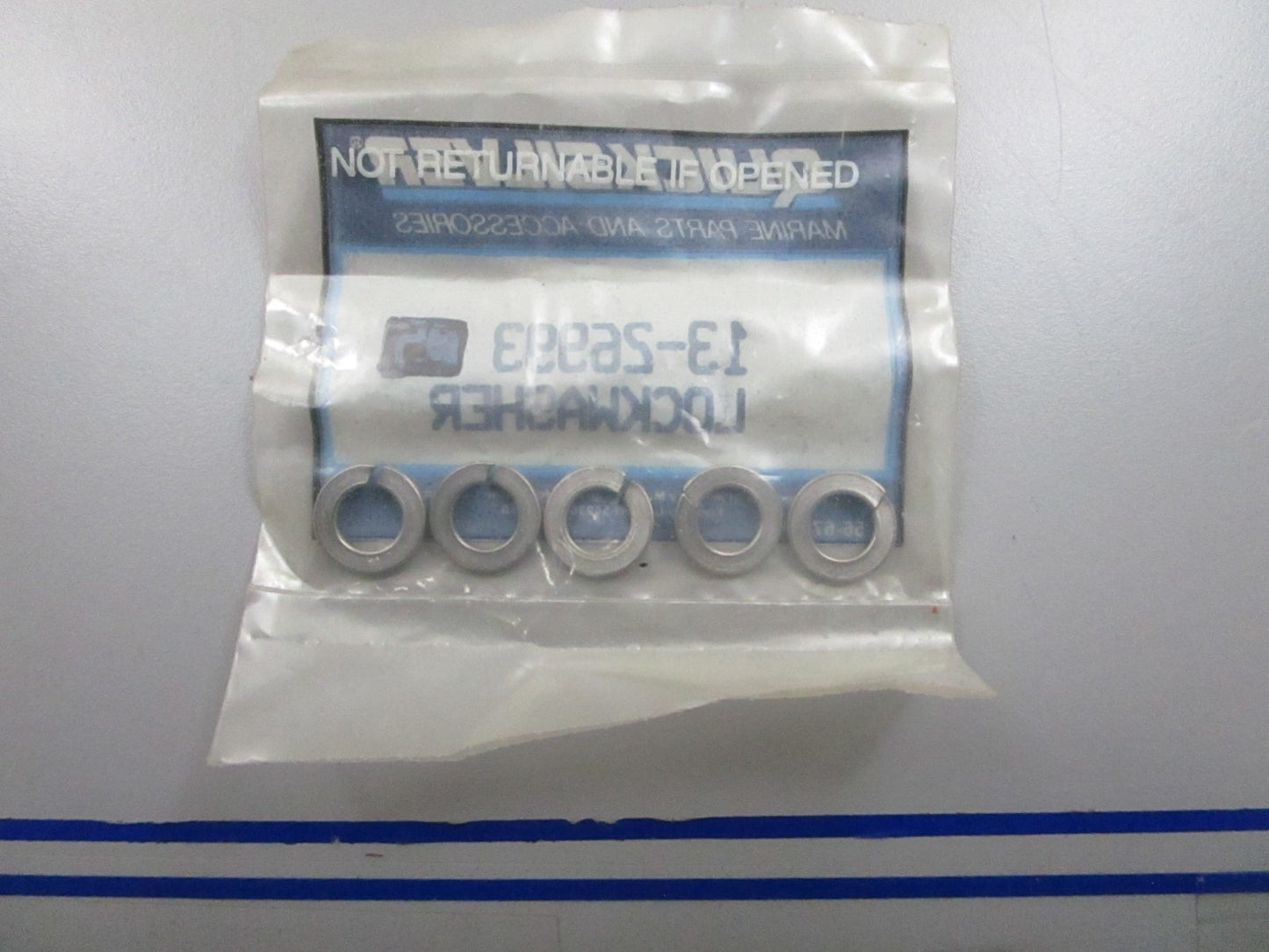 *NEW OEM* (LOT OF 5) 0810 Mercury Quicksilver Lock Washer 13-26993
