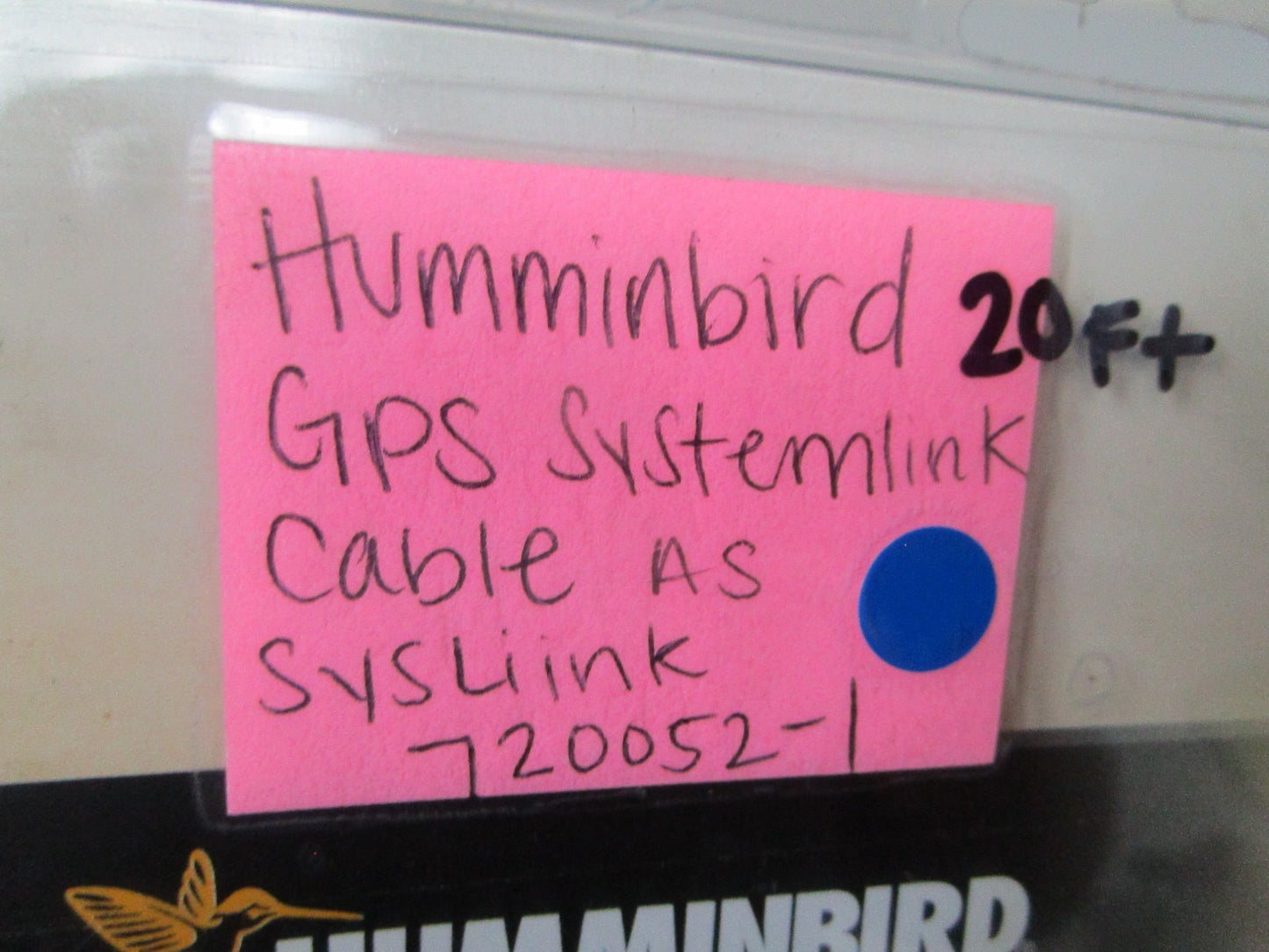 NEW OEM 720052-1 Humminbird 20' Ft GPS System Link Cable As Syslink 0720