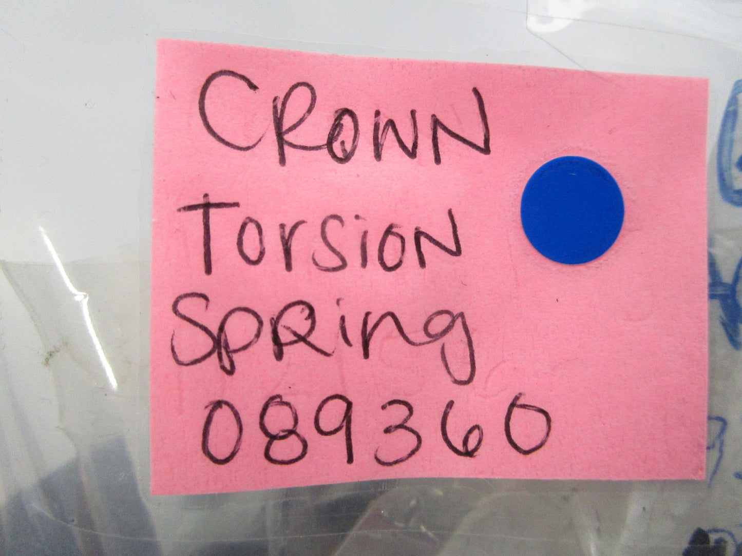 *NEW OEM* 0810 Crown Torsion Spring 089360