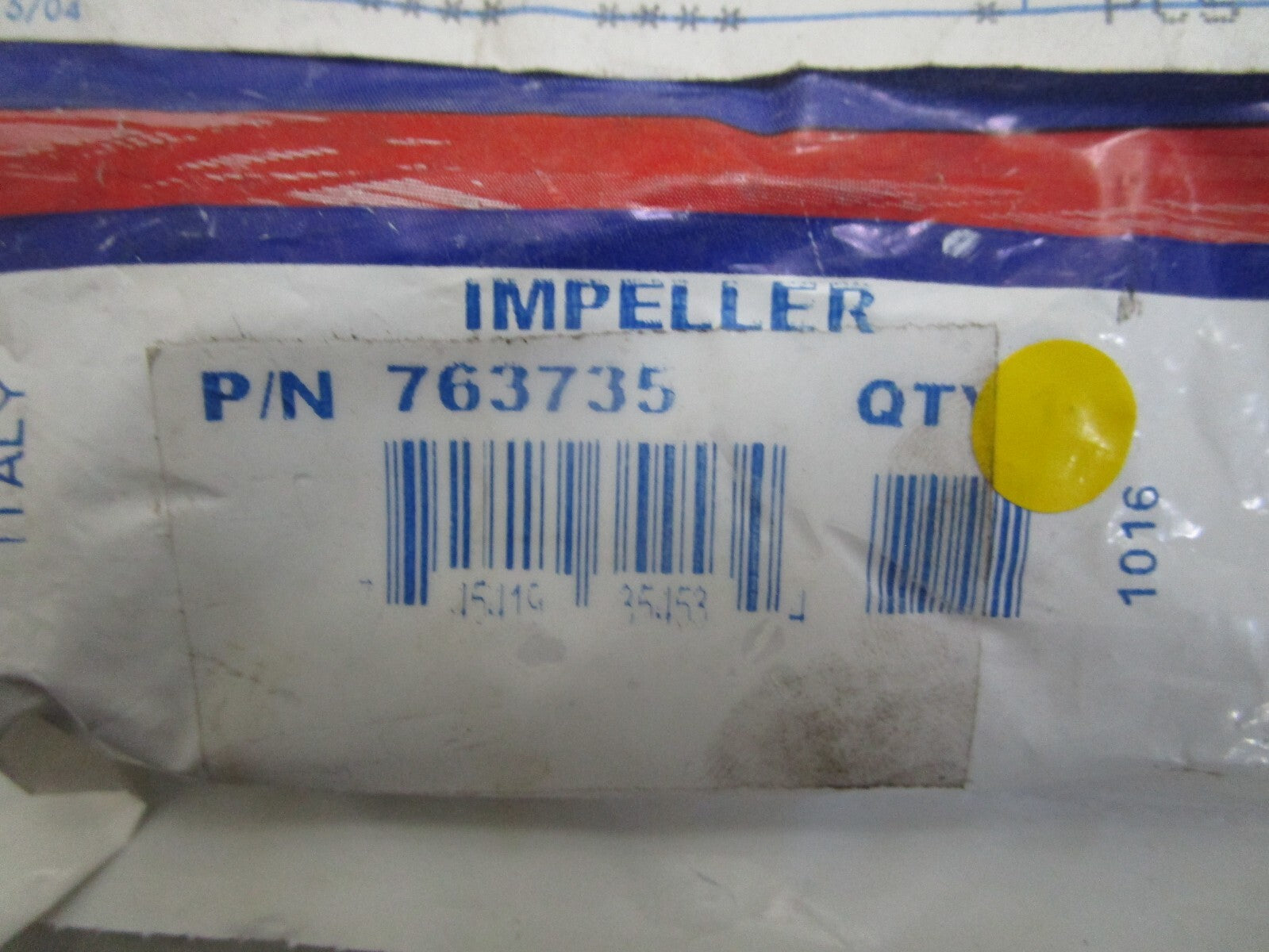 *NEW OEM* 0810 OMC Johnson Evinrude Impeller (387361) 763735 0763735