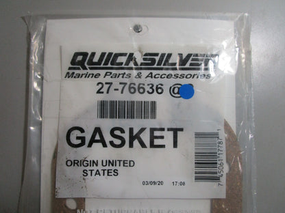 *NEW OEM* (LOT OF 2) 0810 Mercury Quicksilver Gasket 27-76636