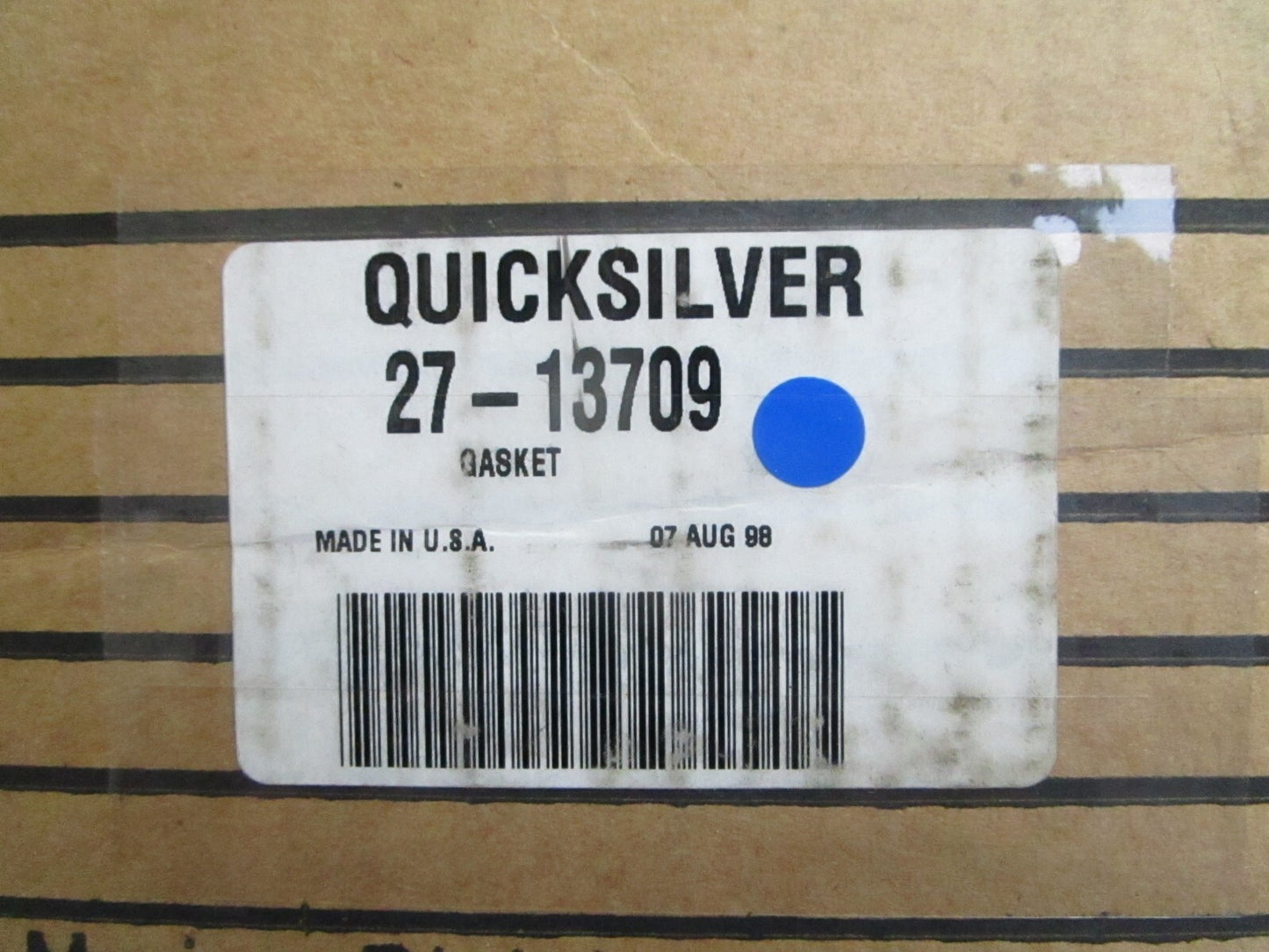 *NEW OEM* 0820 Mercury Quicksilver Gasket 27-13709