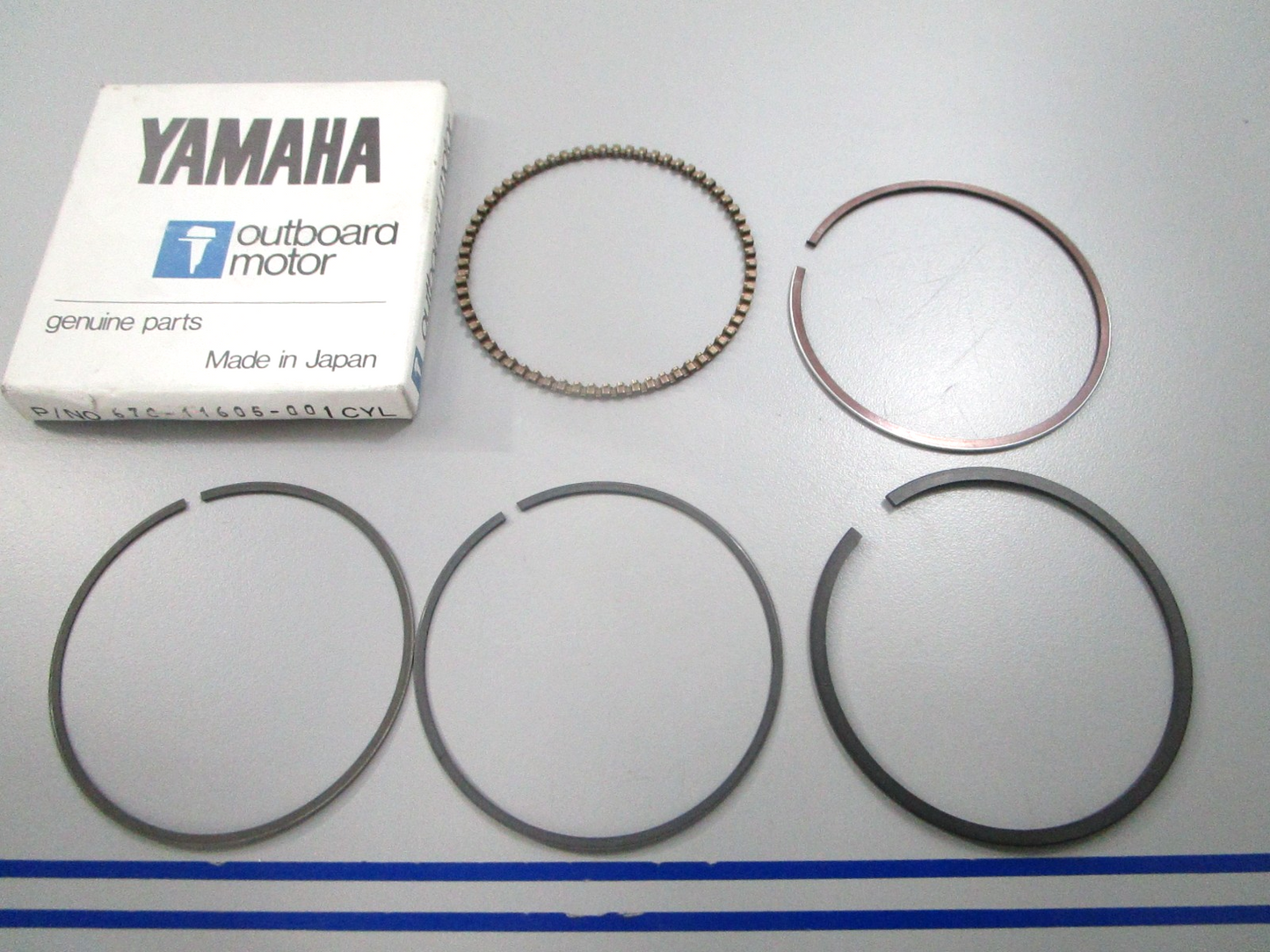 *NEW OEM* 0810 Yamaha Piston Ring Set 67C-11605-00-00