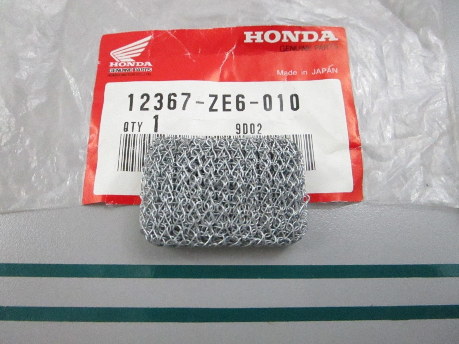 NEW OEM 12367-ZE6-010 Honda Breather Filter 0810