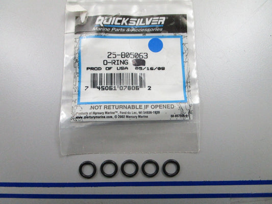 *NEW OEM* (LOT OF 5) 0810 Mercury Quicksilver O-Ring 25-805063