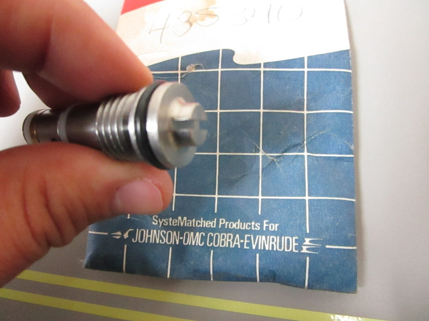 *NEW OEM* 0720 OMC Johnson Evinrude Manual Release Valve 435340 0435340