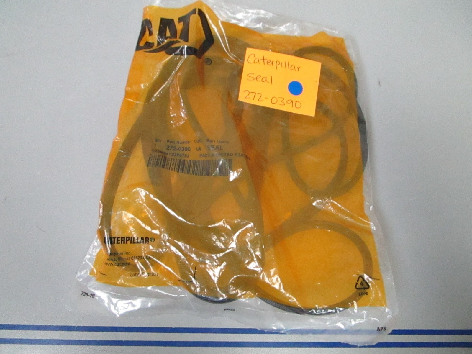*NEW OEM* 0720 CAT Caterpillar Seal 272-0390