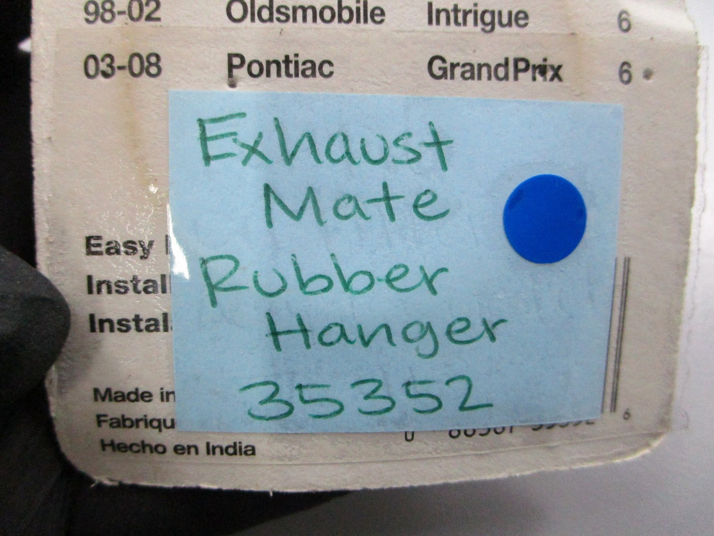 *NEW* 0810 Exhaust Mate Rubber Hanger 35352