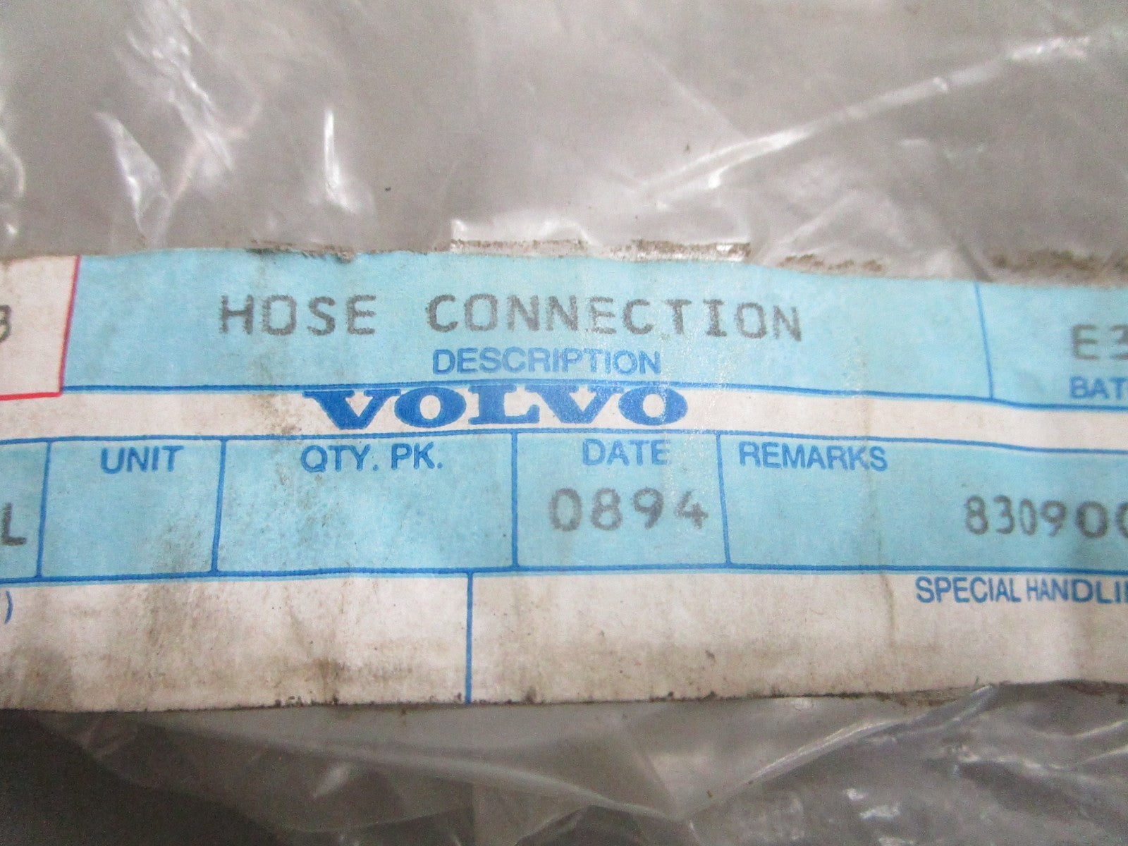 *NEW OEM* 0820 Volvo Penta Hose Connection 838559
