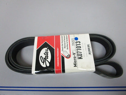 NEW K071013 Gates Micro-V 15/16" x 101 ⅞" Serpentine Belt 0720