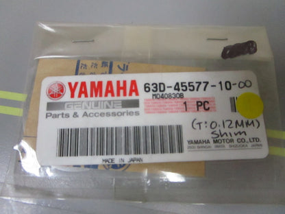 *NEW OEM* 0810 Yamaha (T:0.12MM) Shim 63D-45577-10-00