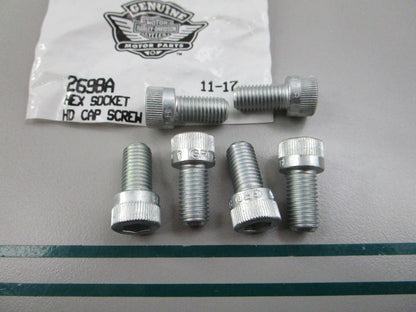NEW OEM (LOT OF 6) 2698A Harley Davidson Screw 0810