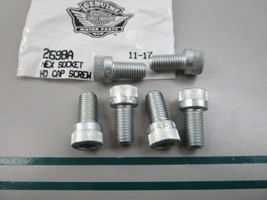 NEW OEM (LOT OF 6) 2698A Harley Davidson Screw 0810