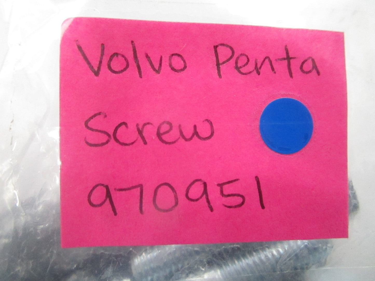 *NEW OEM* (LOT OF 2) 0810 Volvo Penta Screw 970951 0970951
