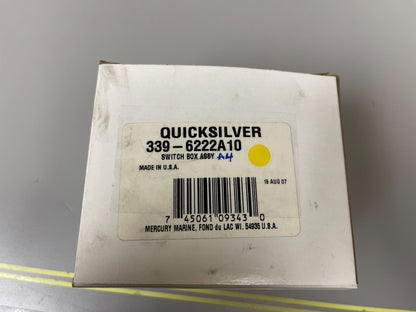 *NEW OEM* 0720 Mercury Quicksilver Switch Box Assembly 339-6222A10 6222A4
