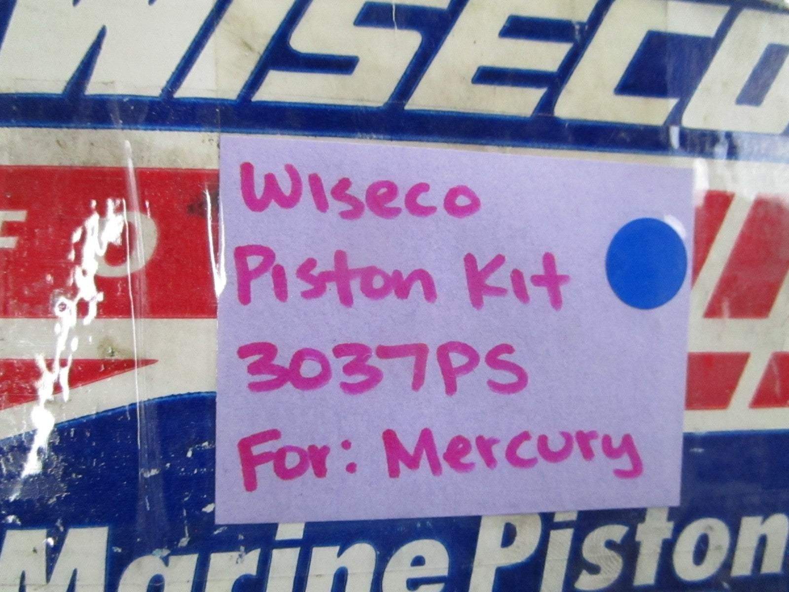 NEW 3037PS For: Mercury Wiseco Piston Kit 0810