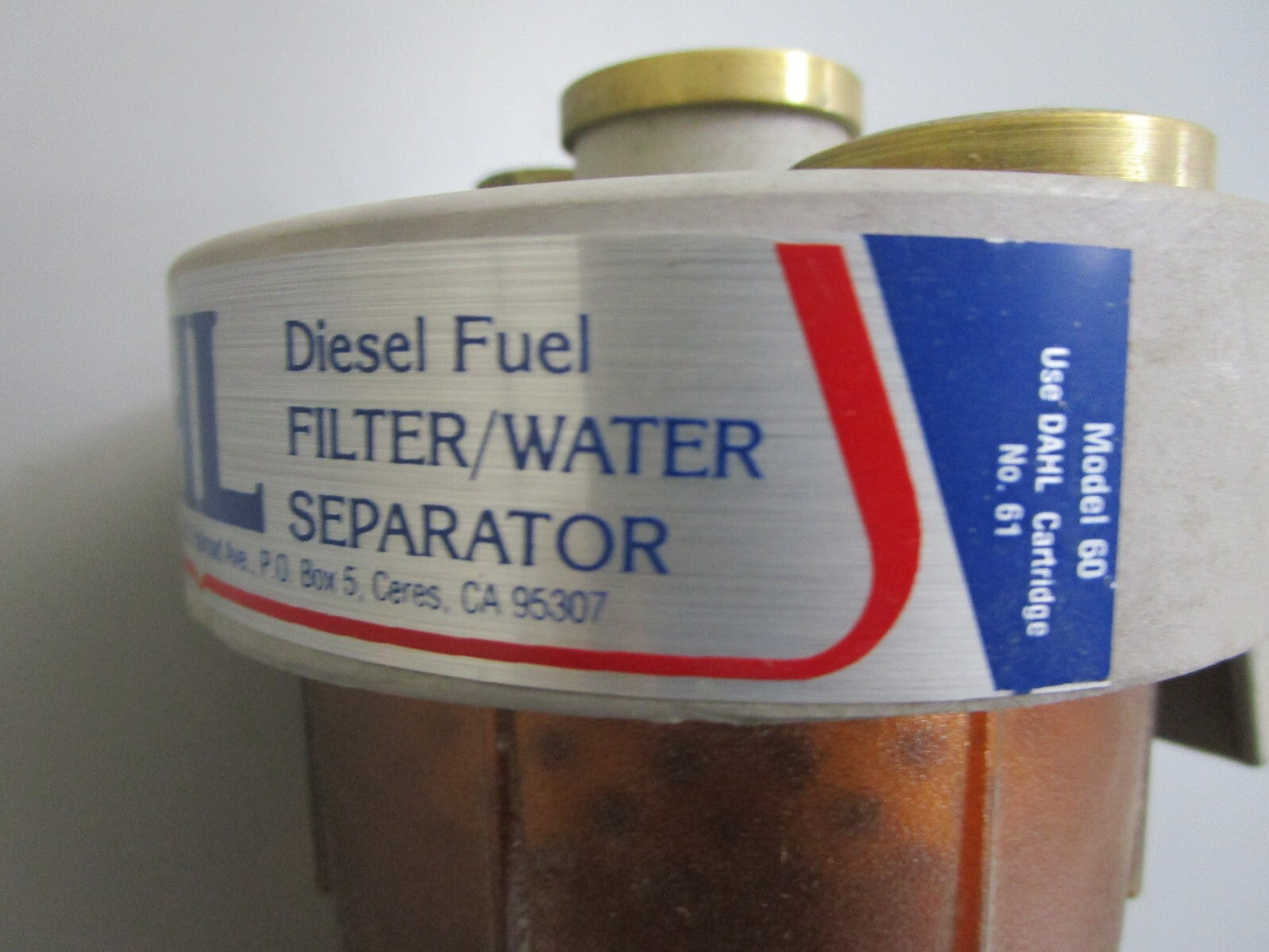 *NEW* 0820 Dahl Fuel Filter/Water Separator Model 60