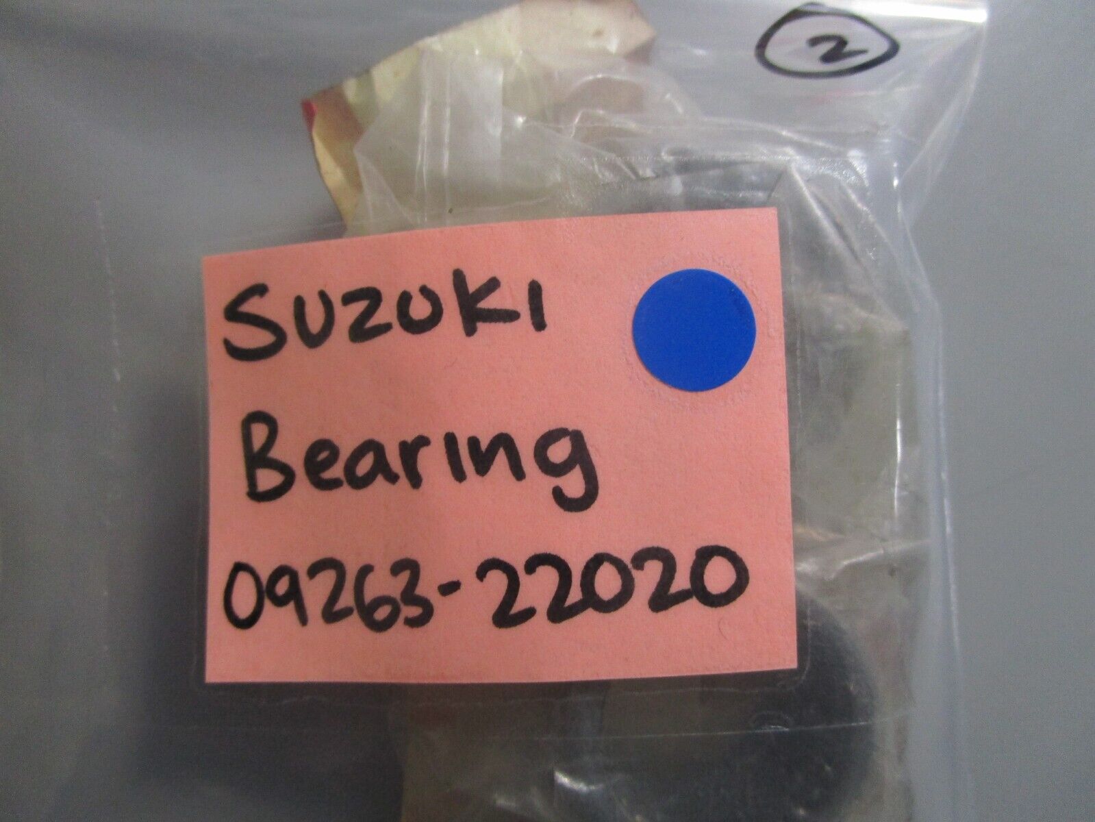 *NEW OEM* 0810 Suzuki Bearing 09263-22020