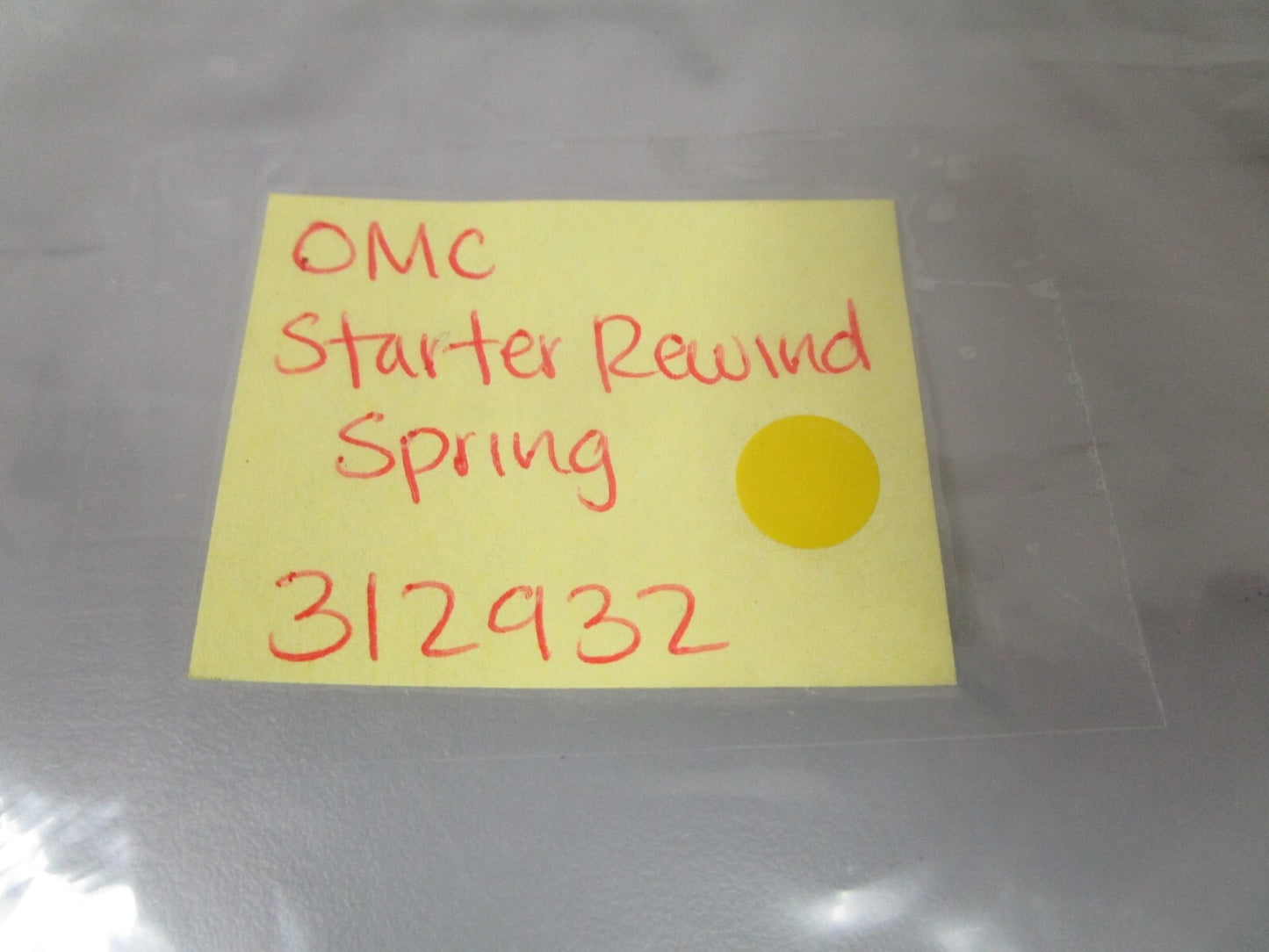 *NEW OEM* 0810 OMC Johnson Evinrude Starter Rewind Spring 312932 0312932