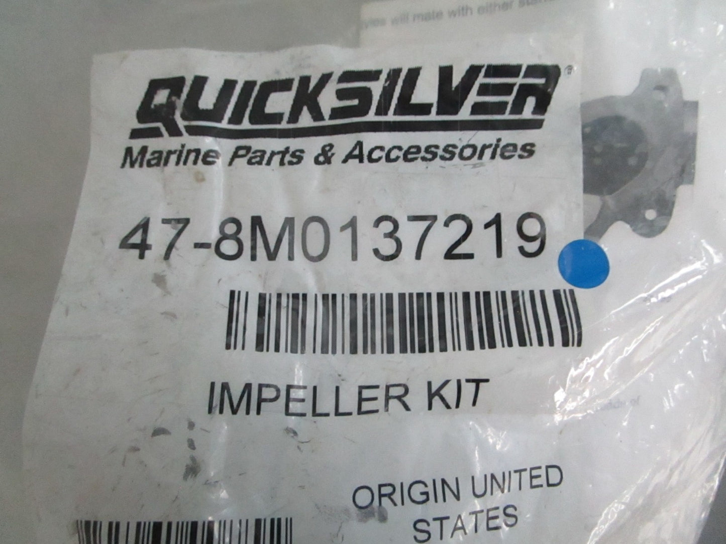 *NEW OEM* 0820 Mercury Quicksilver Impeller Kit 47-8M0137219