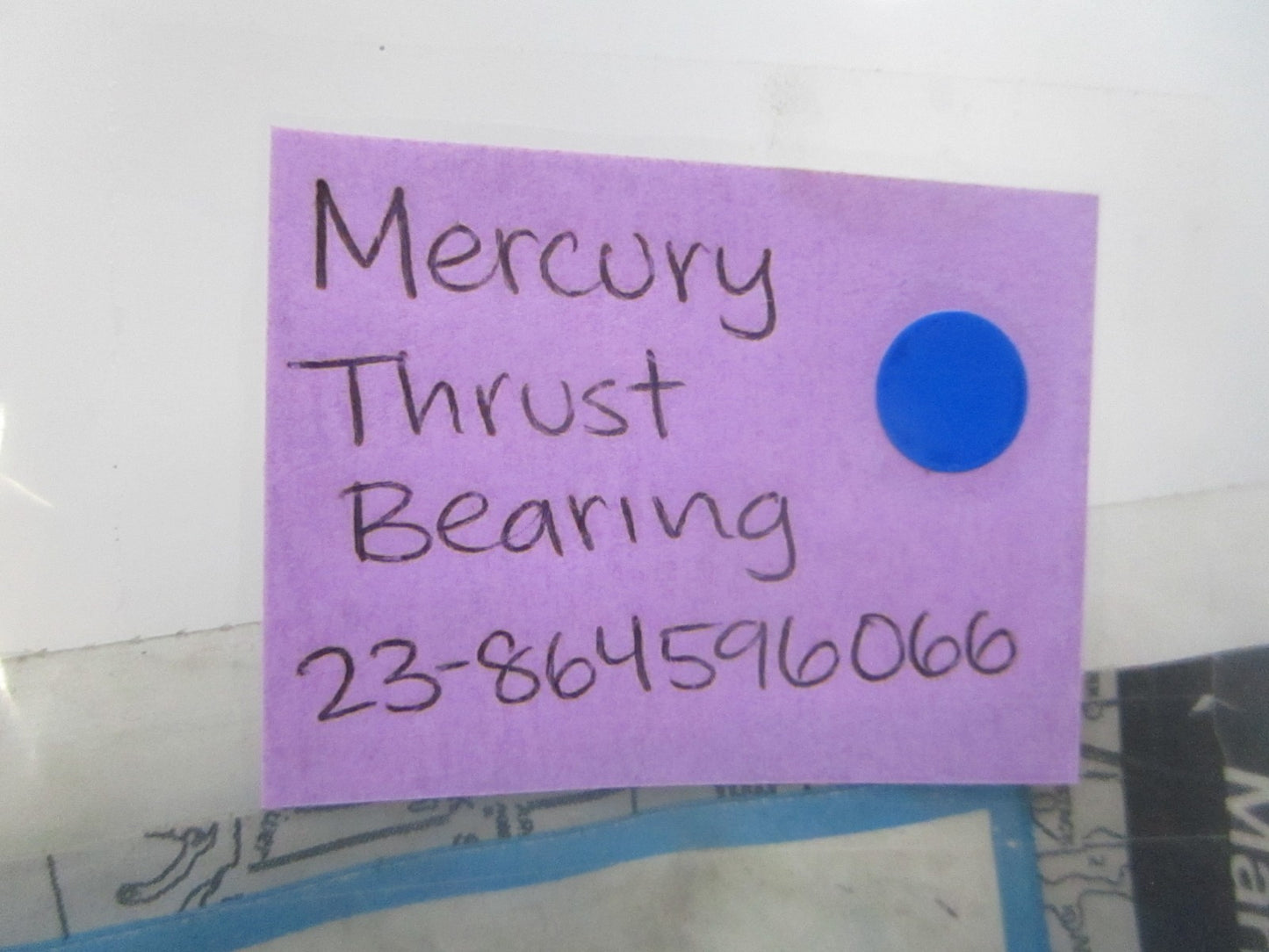 NEW OEM 23-864596066 Mercury Quicksilver Thrust Bearing 0810