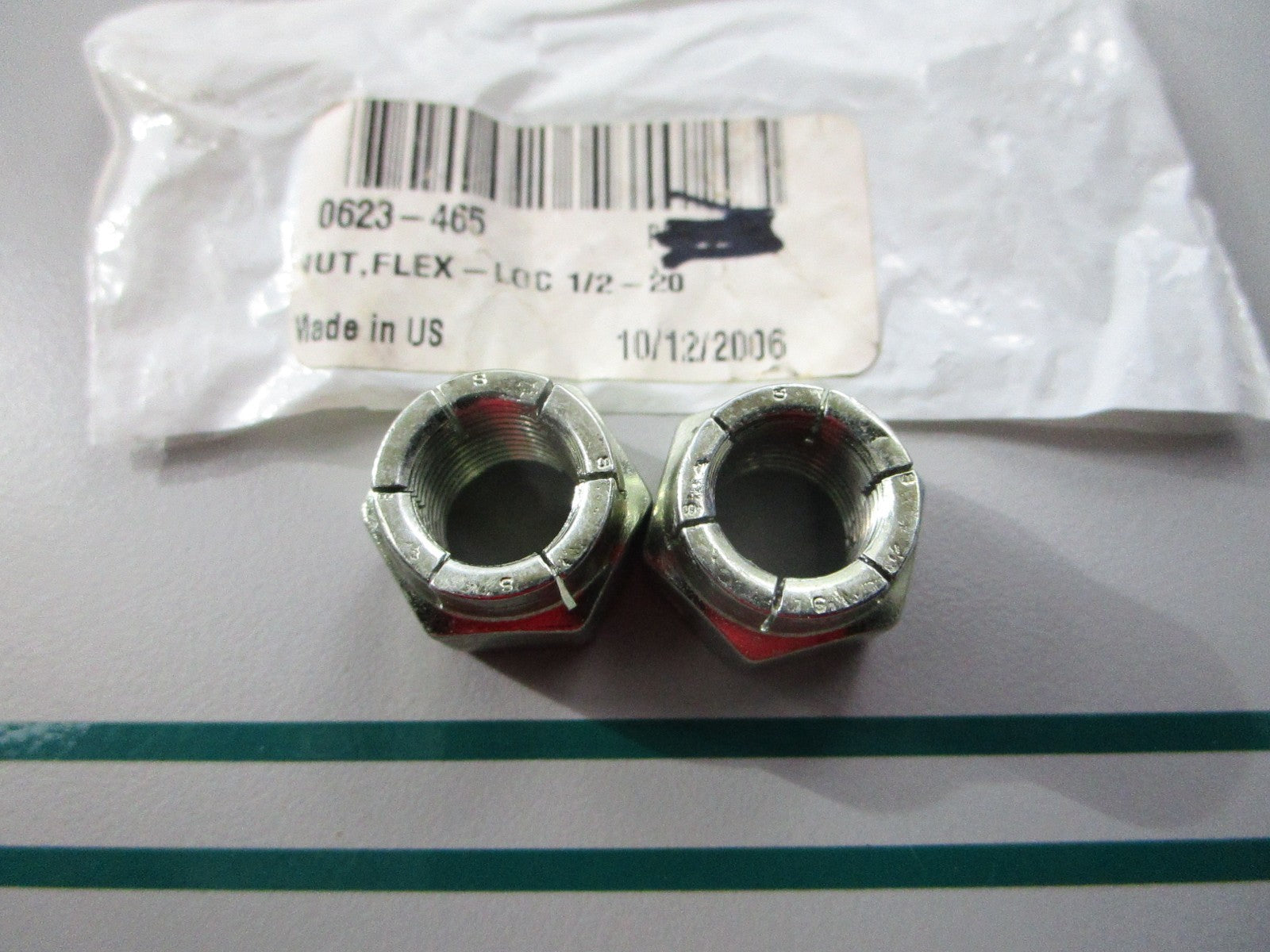 NEW OEM (LOT OF 2) 0623-465 Arctic Cat Flex Lock Nut 0810