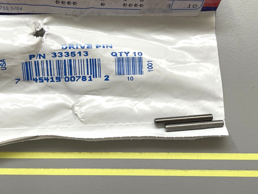 *NEW OEM* (LOT OF 2) 0750 OMC Johnson Evinrude DRIVE PIN 333513 0333513