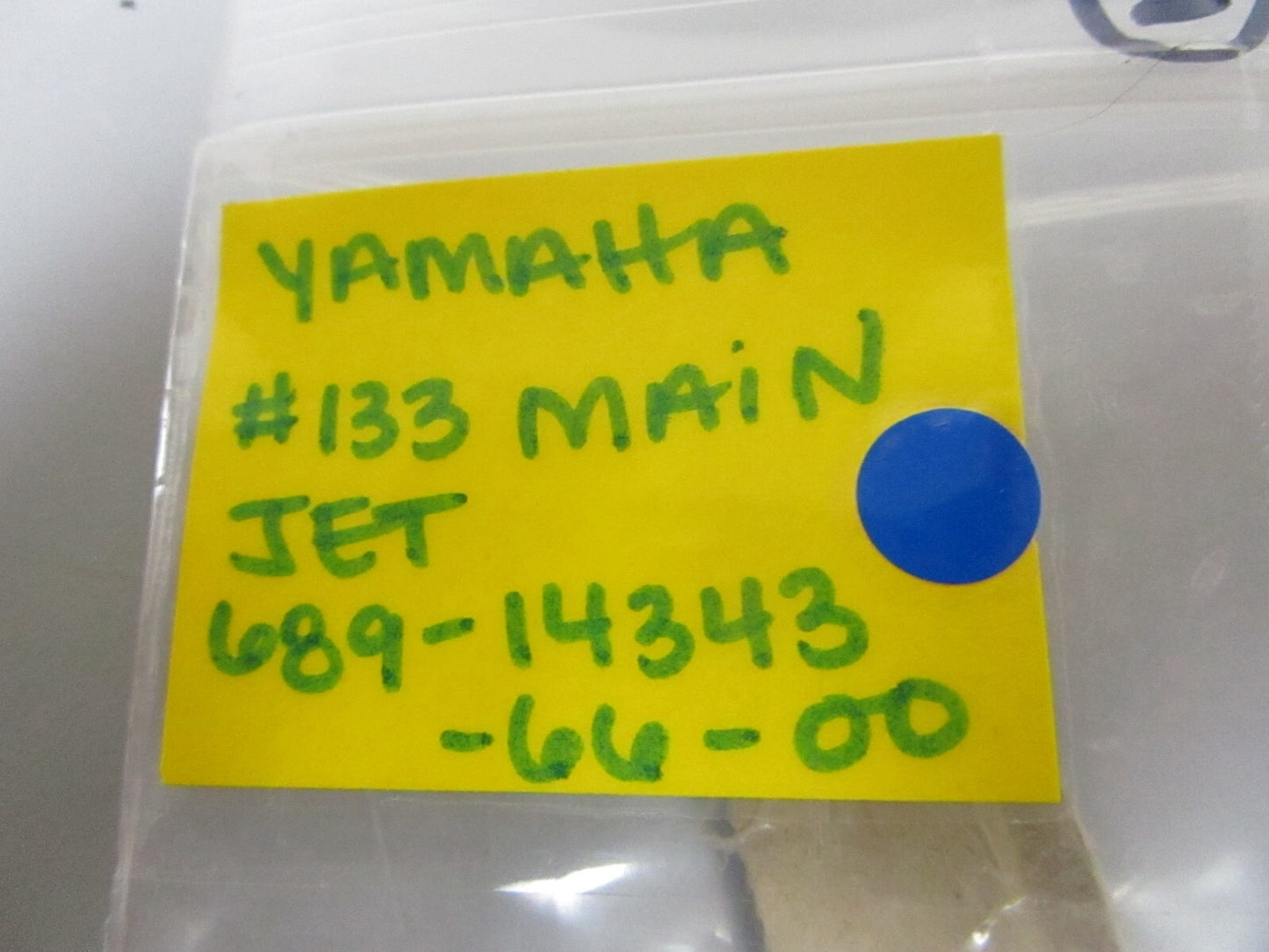 *NEW OEM* 0810 Yamaha #133 Main Jet 689-14343-66-00