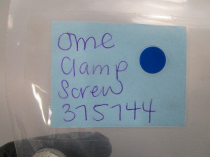 NEW OEM 375744 0375744 OMC Johnson Evinrude Clamp Screw 0810