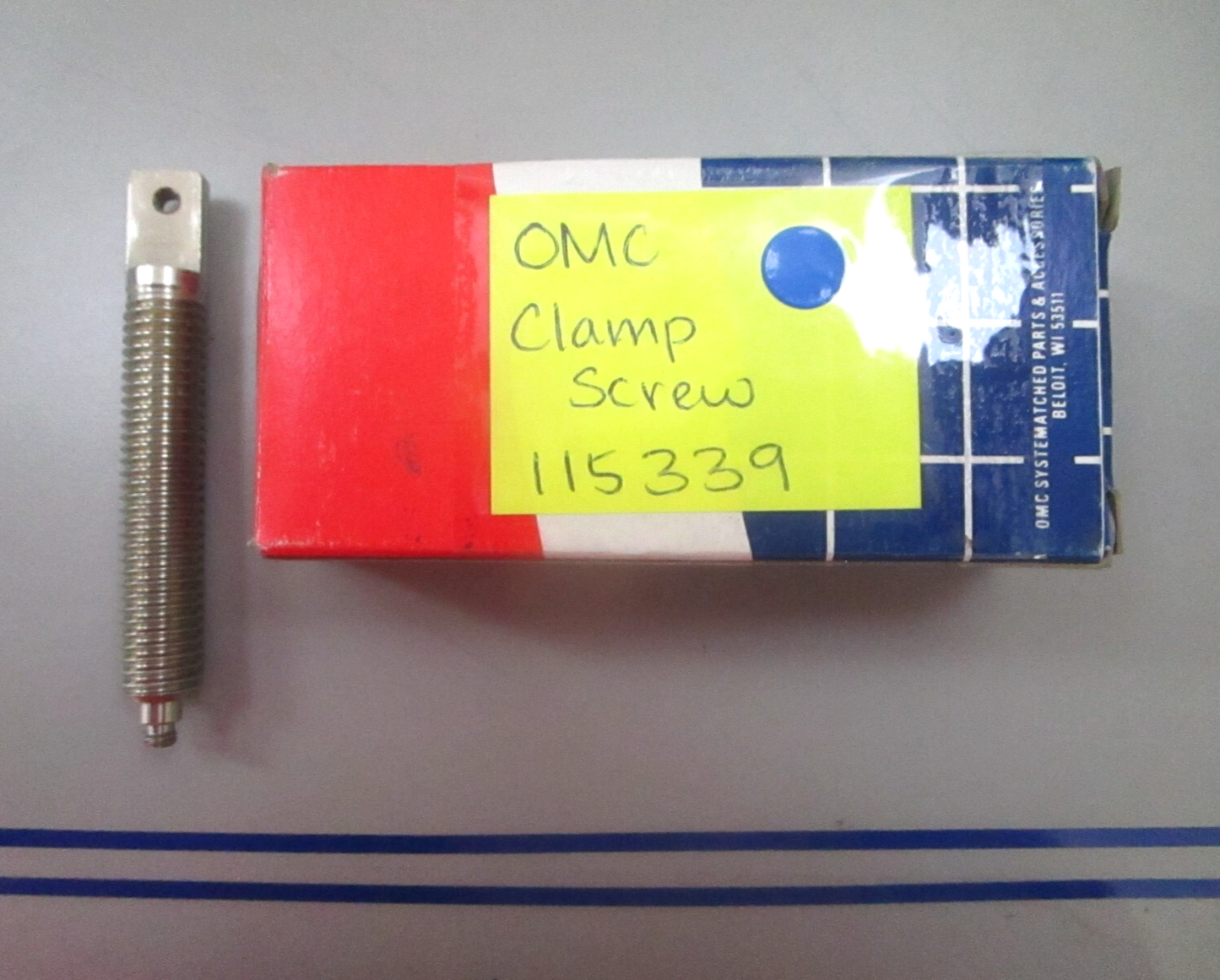 *NEW OEM* 0780 OMC Johnson Evinrude Clamp Screw 115339 0115339