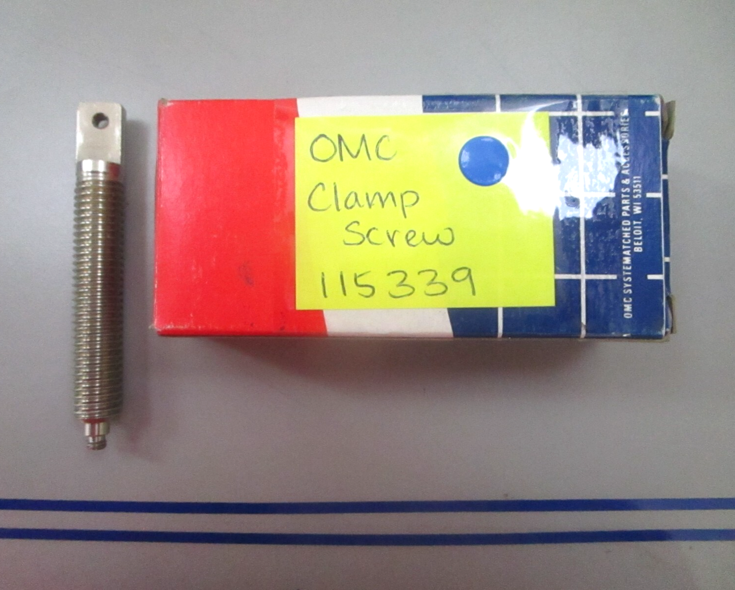 *NEW OEM* 0780 OMC Johnson Evinrude Clamp Screw 115339 0115339