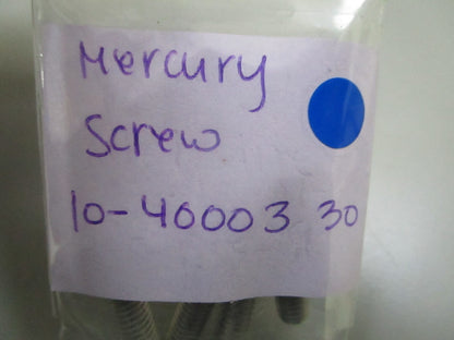 *NEW OEM* 0810 Mercury Quicksilver Screw 10-40003 30