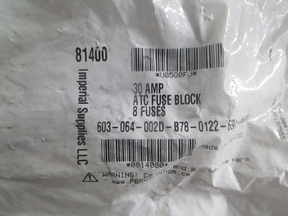 NEW OEM 81400 Imperial 30A Fuse Block 0820