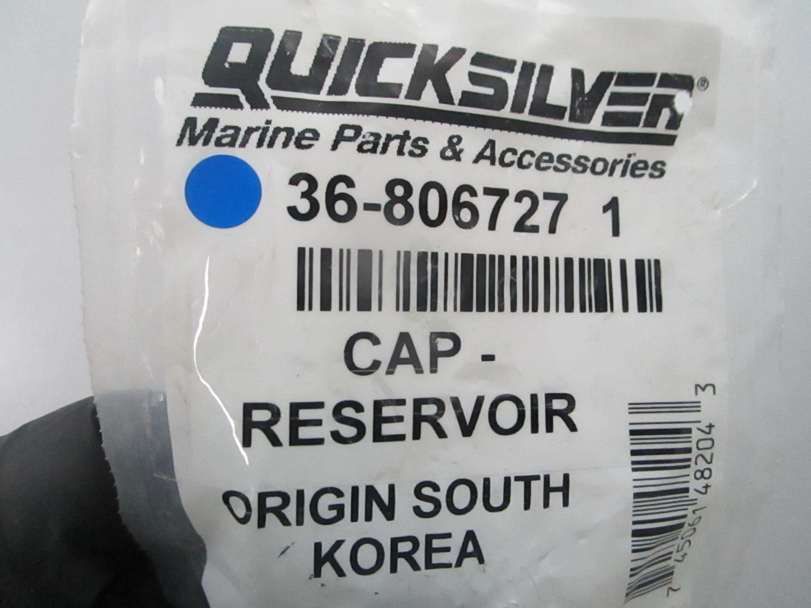 *NEW OEM* 0810 Mercury Quicksilver Reservoir Cap 36-806727 1