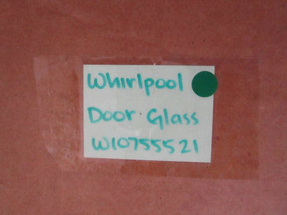 Whirlpool NEW OEM Door Glass W10755521 Appliance NOS Part 0820