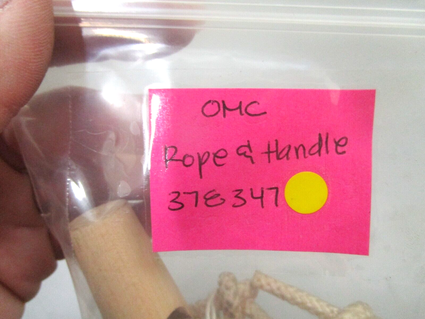 *NEW OEM* 0750 OMC Johnson Evinrude ROPE & HANDLE 378347 0378347