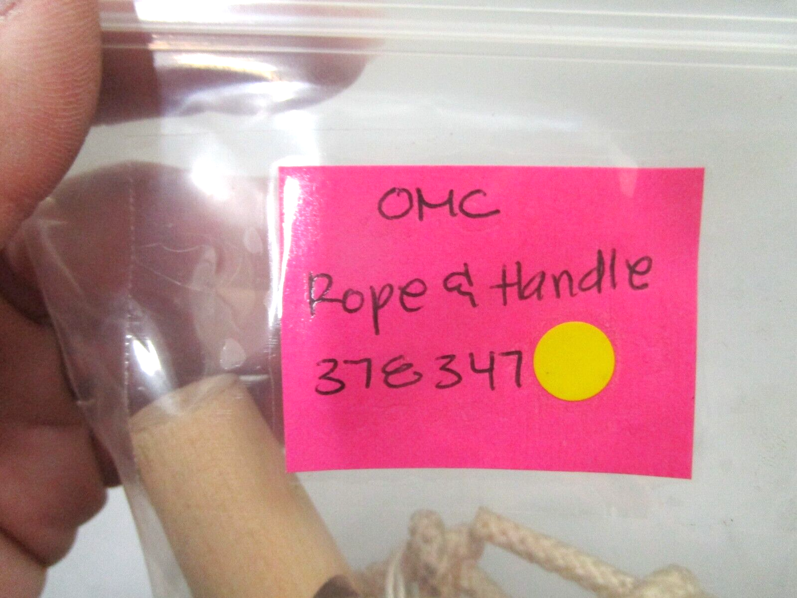 *NEW OEM* 0750 OMC Johnson Evinrude ROPE & HANDLE 378347 0378347