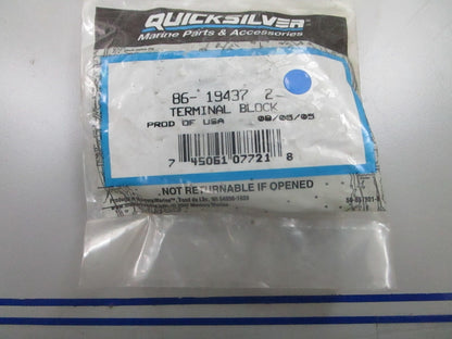 *NEW OEM* 0810 Mercury Quicksilver Terminal Block 86-19437 2