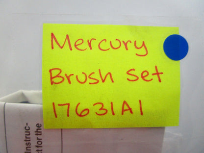 NEW OEM 17631A1 Mercury Quicksilver Brush Set 0810