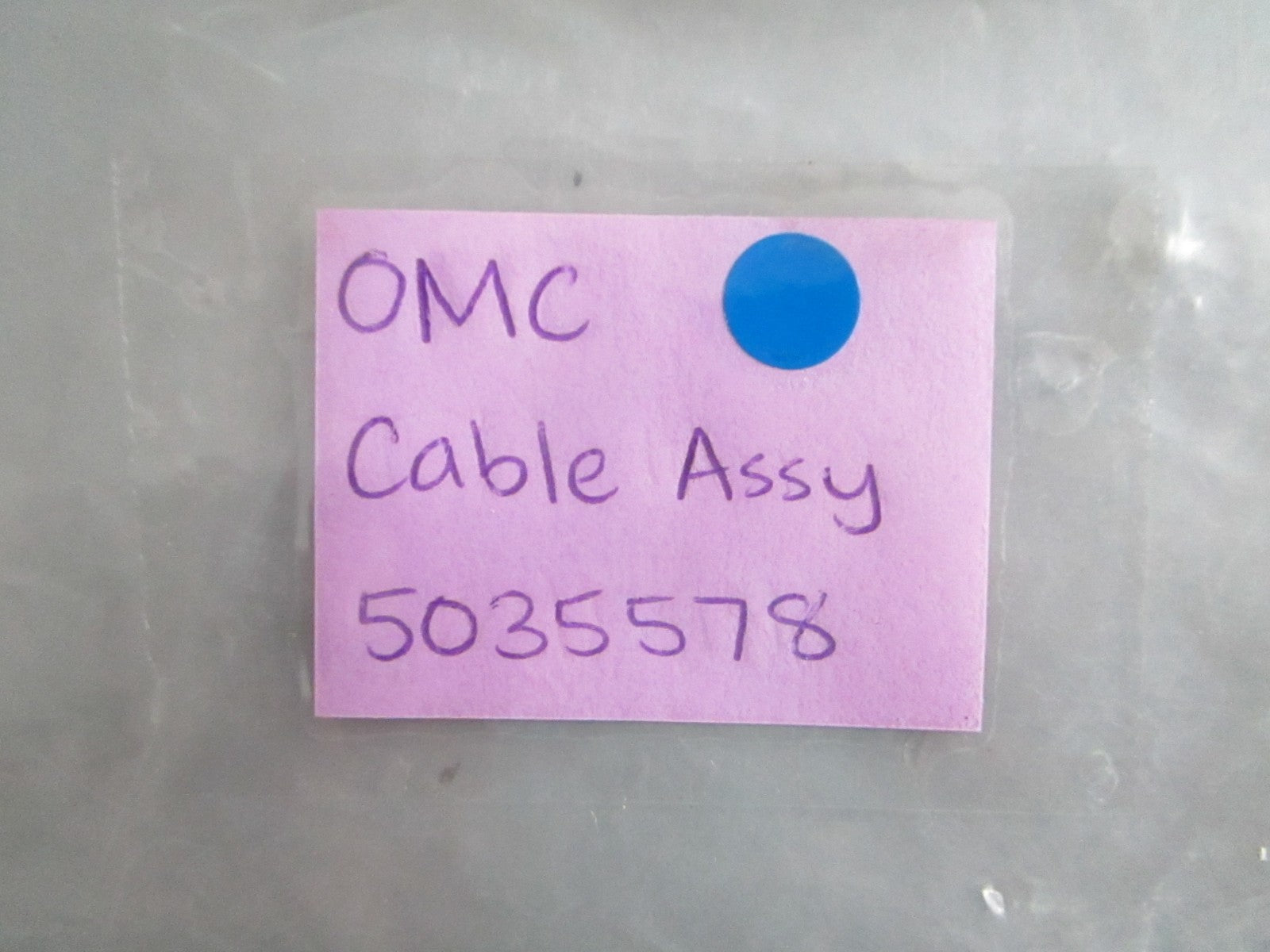 NEW OEM OMC Johnson Evinrude 5035578 Cable Assy 0820