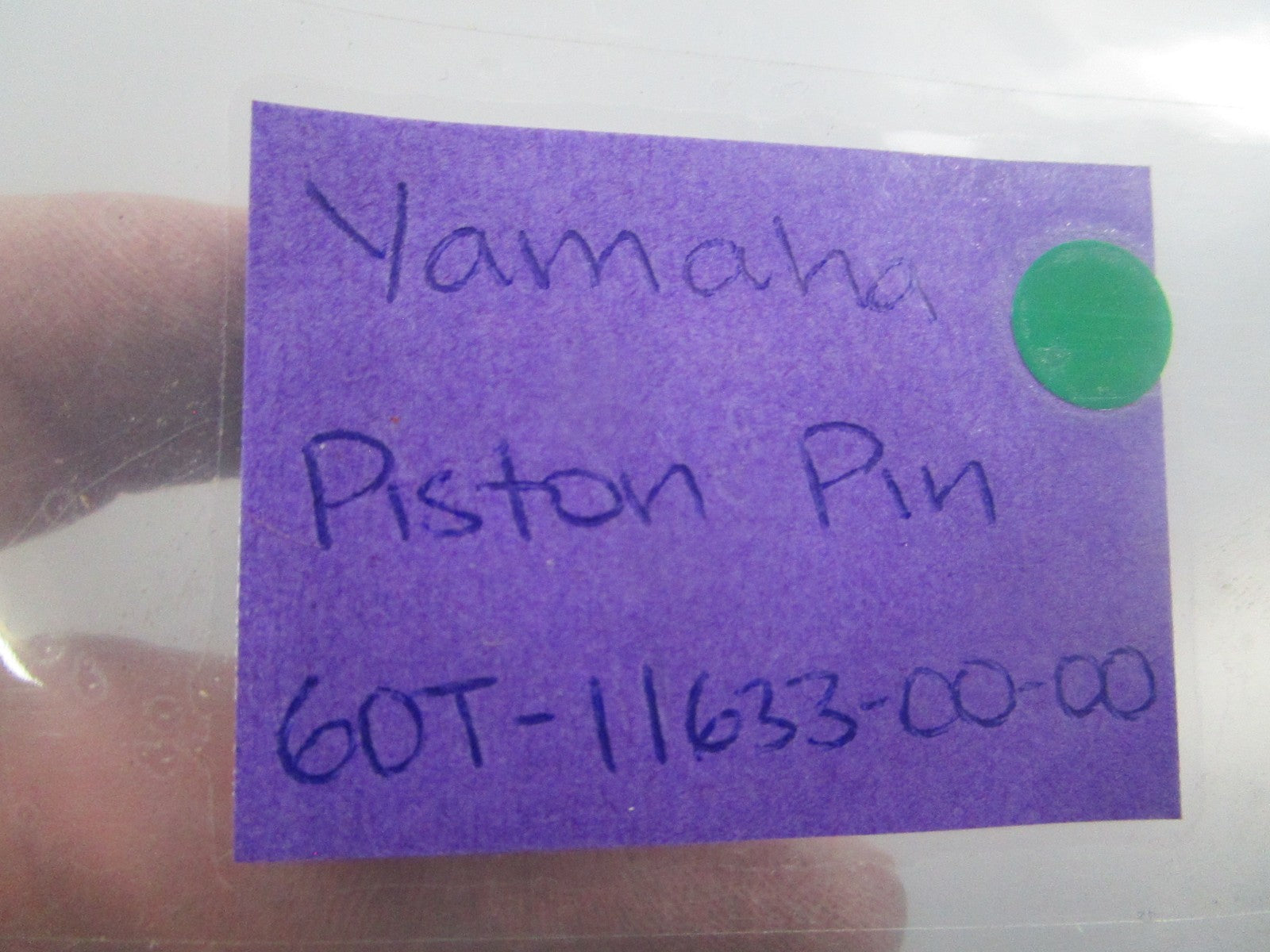 NEW OEM 60T-11633-00-00 Yamaha Piston Pin 0810