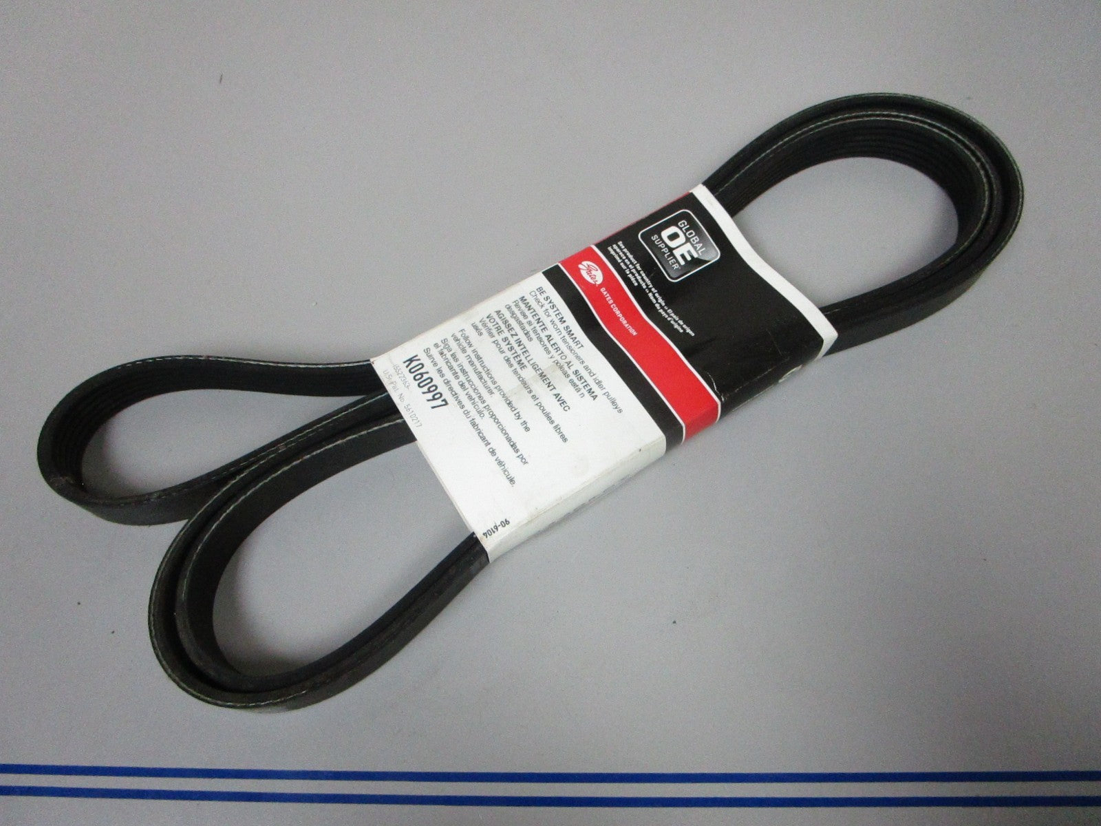 NEW K060997 Gates Micro-V 13/16" x 100 ¼" Serpentine Belt 0720