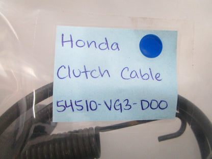 NEW OEM Honda 54510-VG3-D00 Clutch Cable 0810