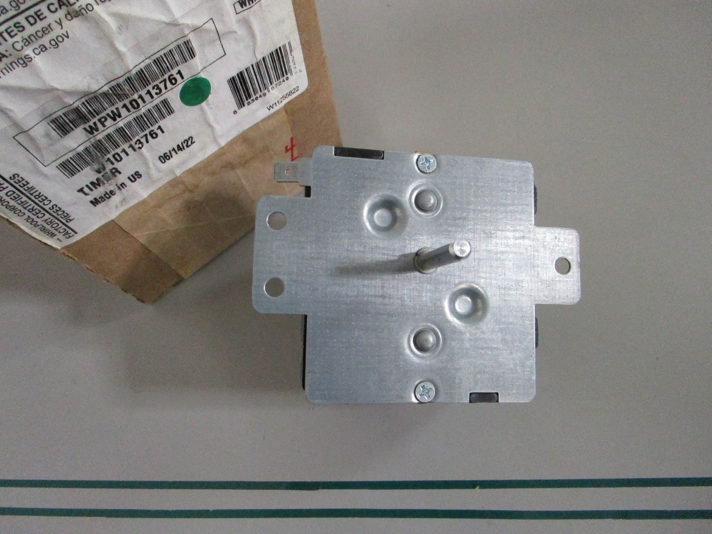 Whirlpool NEW OEM Dryer Electromechanical Timer WPW10113761 NOS Genuine 0820