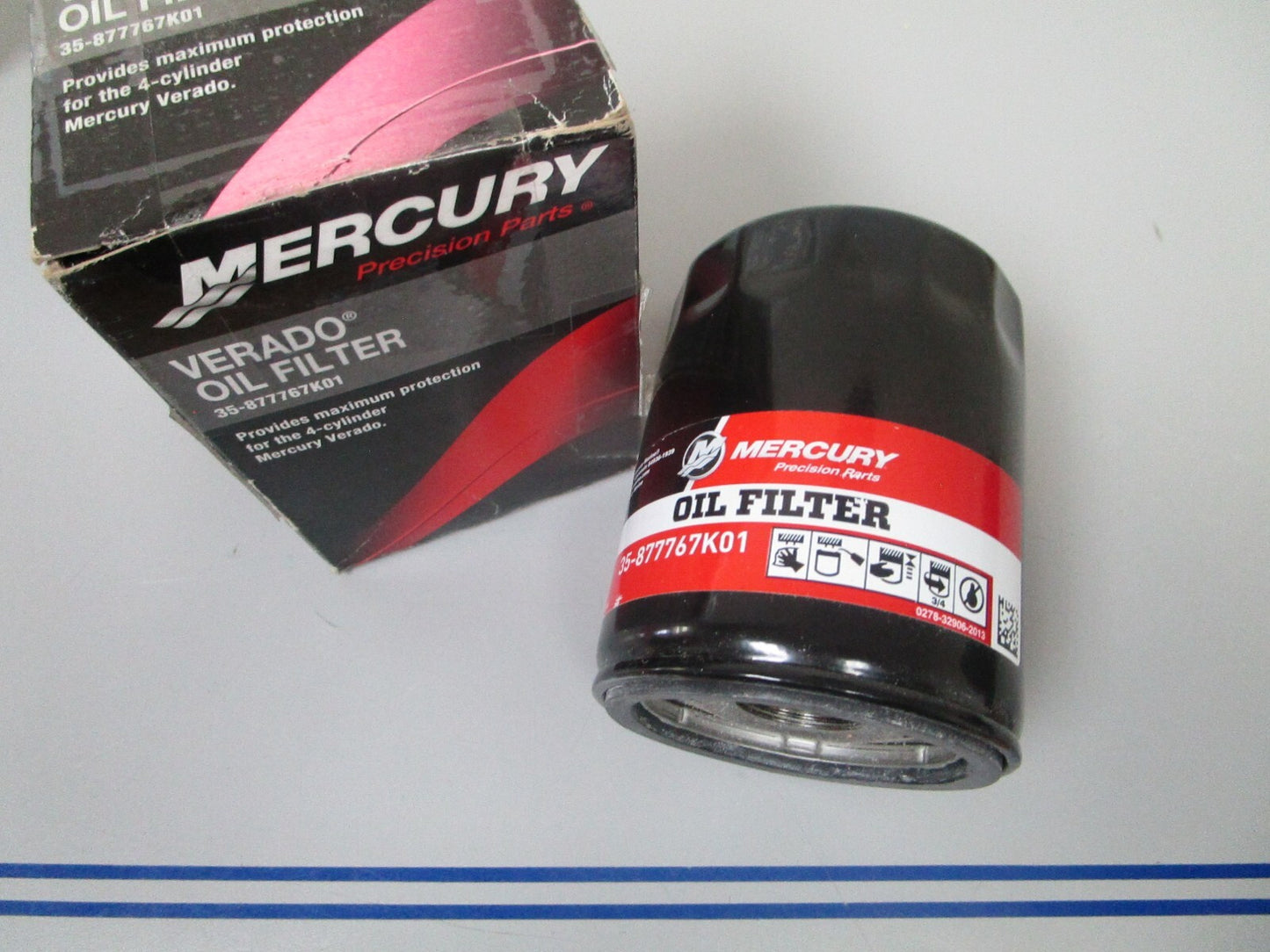 *NEW OEM* 0810 Mercury Verado Oil Filter 35-877767K01