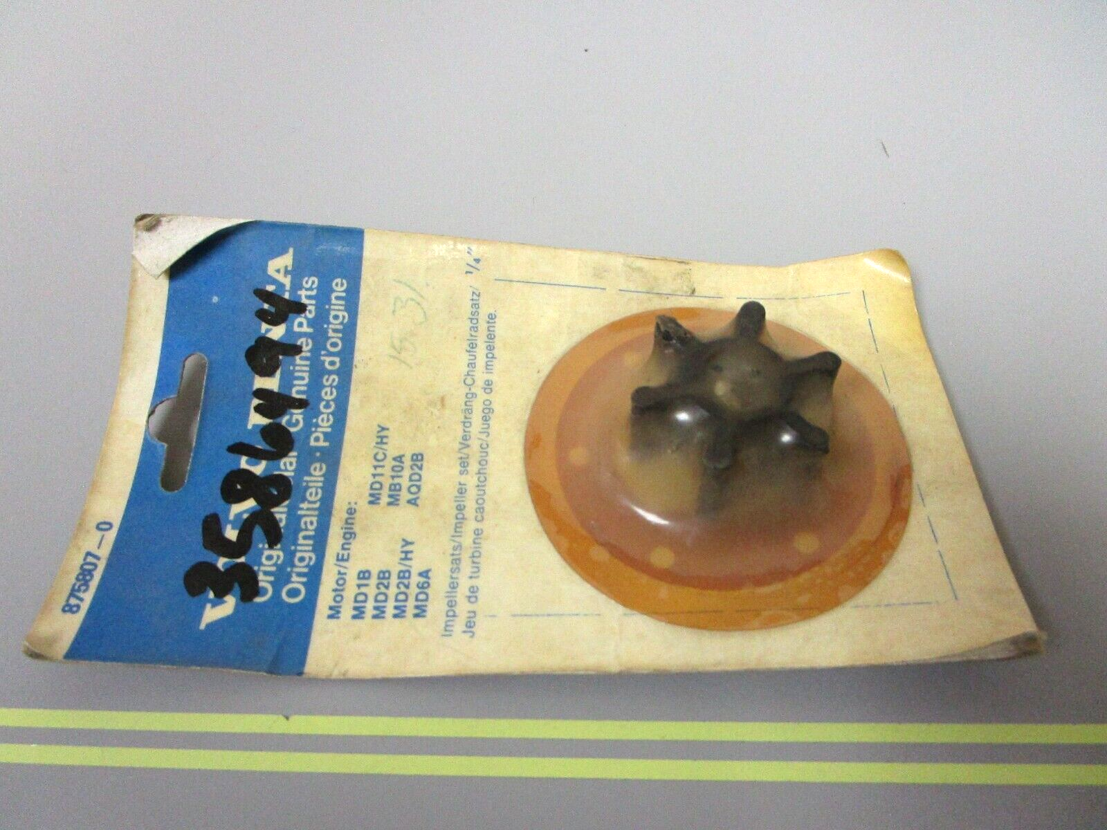 *NEW OEM* 0750 Volvo Penta IMPELLER KIT 3586494